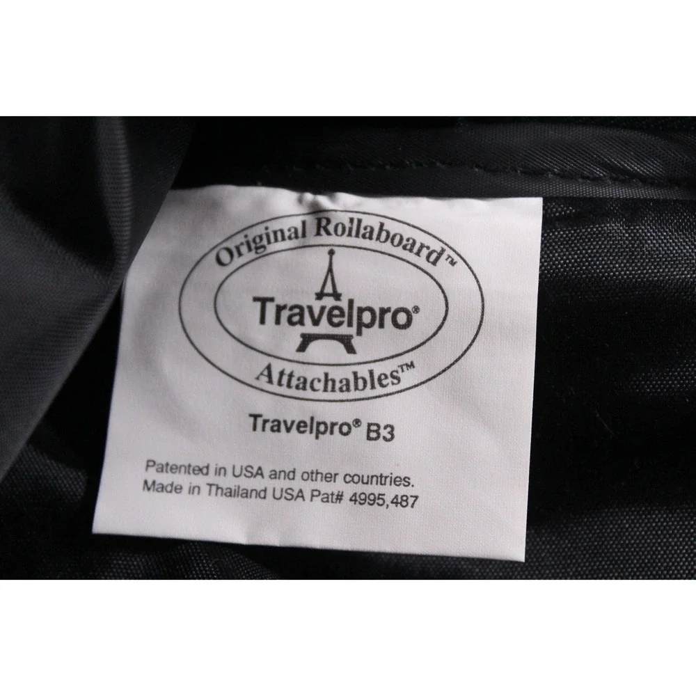 Vintage‎ Travelpro B3 Laptop Briefcase Carry-On Flight Travel Bag Navy Blue